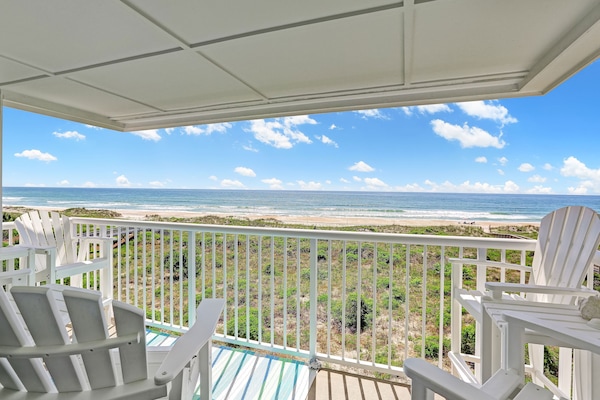 Million dollar views of pristine Wrightsville Beach from your private balcony.