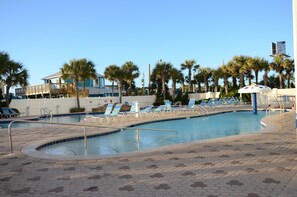 Indoor pool, a heated pool - Beach Front 11th Floor, Ocean View, Perfect Location (Panama City Beach)