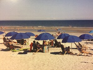 Camastros y toallas de playa 