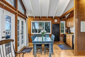 Dining - Charming Beach Front Cottage (Carmel)