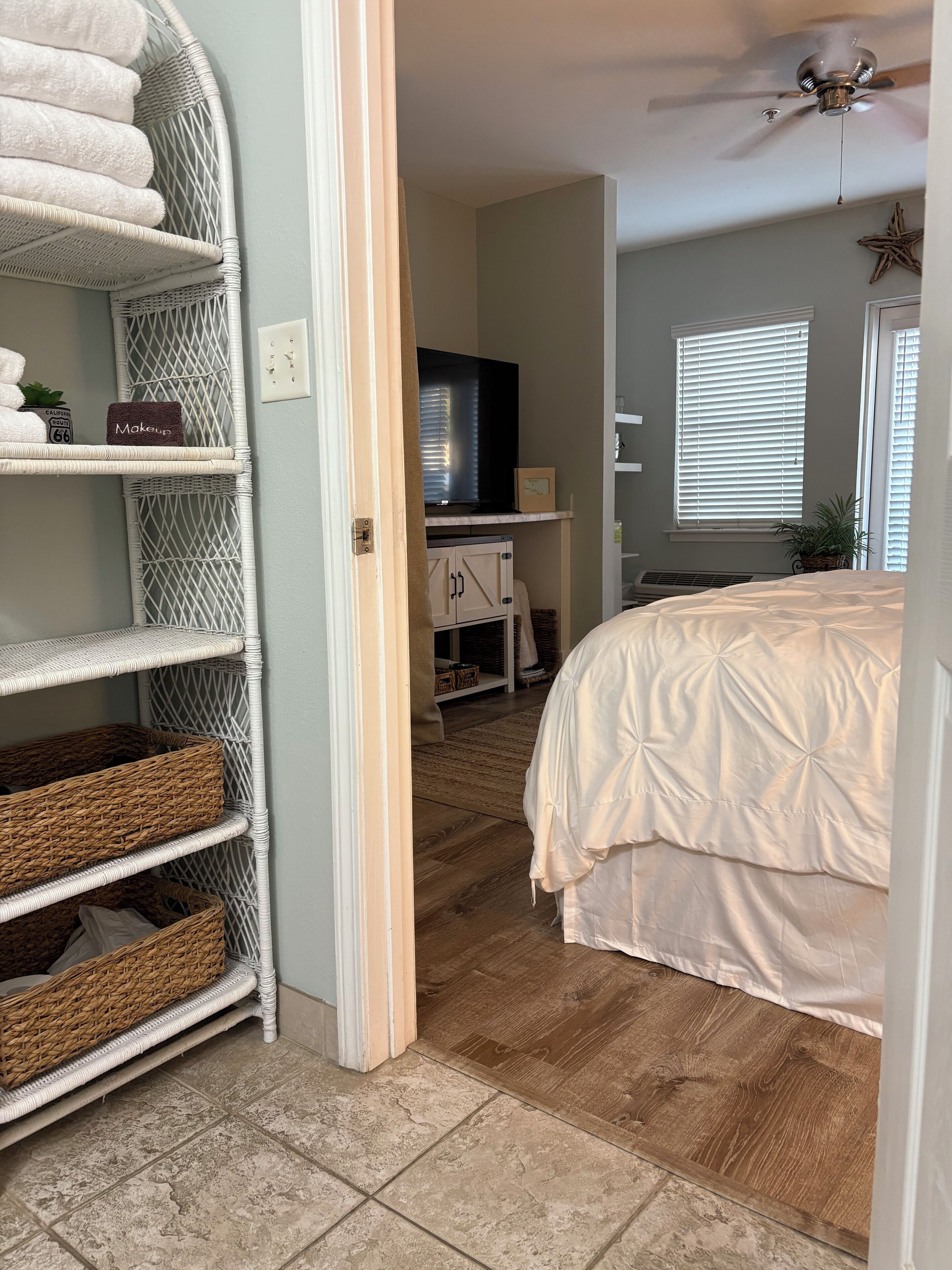 Strykejern/-brett, wi-fi (inkludert), sengetøy og rullestolvennlig