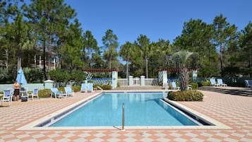 Opvarmet pool