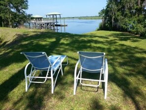Property grounds - Heated Pool, Private Tennis/Pickleball Court, Private Dock on Satilla River (Woodbine)