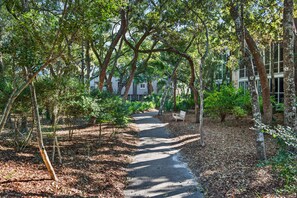 Overnattingsstedets uteområder