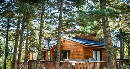 Sit on Your Deck in an Alpine Forest & Next to Mountain Stream