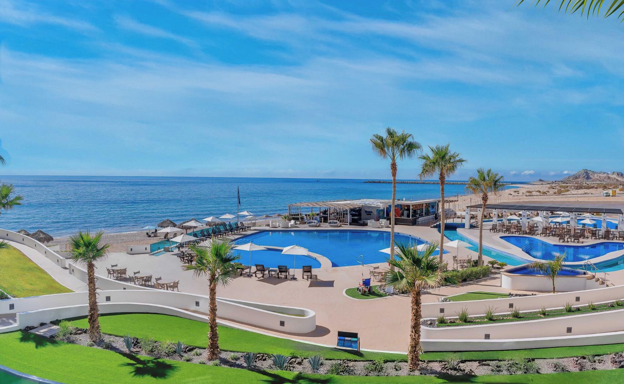 Una piscina climatizada