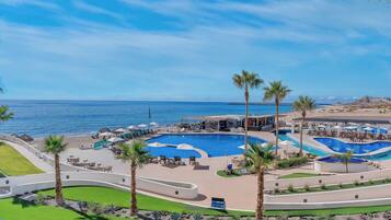 Una piscina climatizada