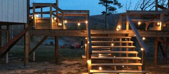 River Front Lodging Hot Tub after June 20 Kayak & Fish at RiverBird Lodging!