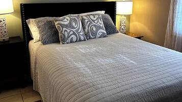 3 bedrooms, iron/ironing board, travel cot, WiFi