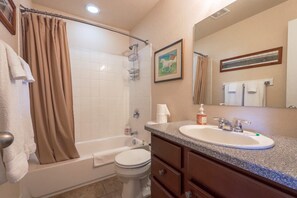 Shower, hair dryer, towels - Single Level w/ Hot Tub and patios with 360° Views! (Westcliffe)
