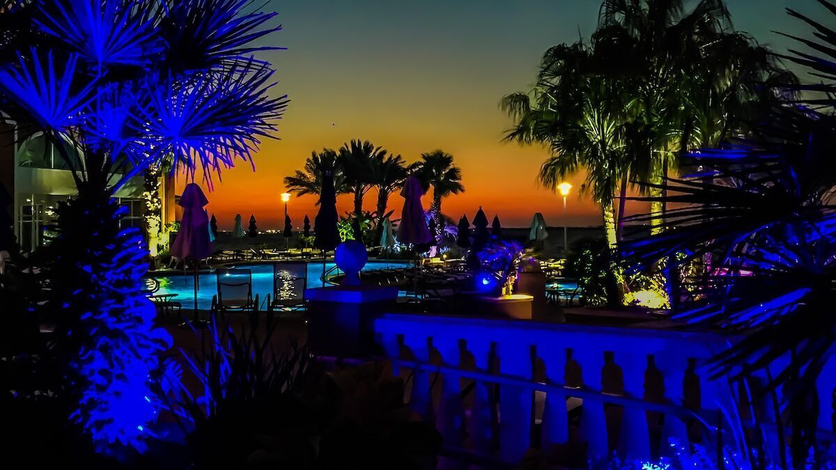 Indoor pool, a heated pool