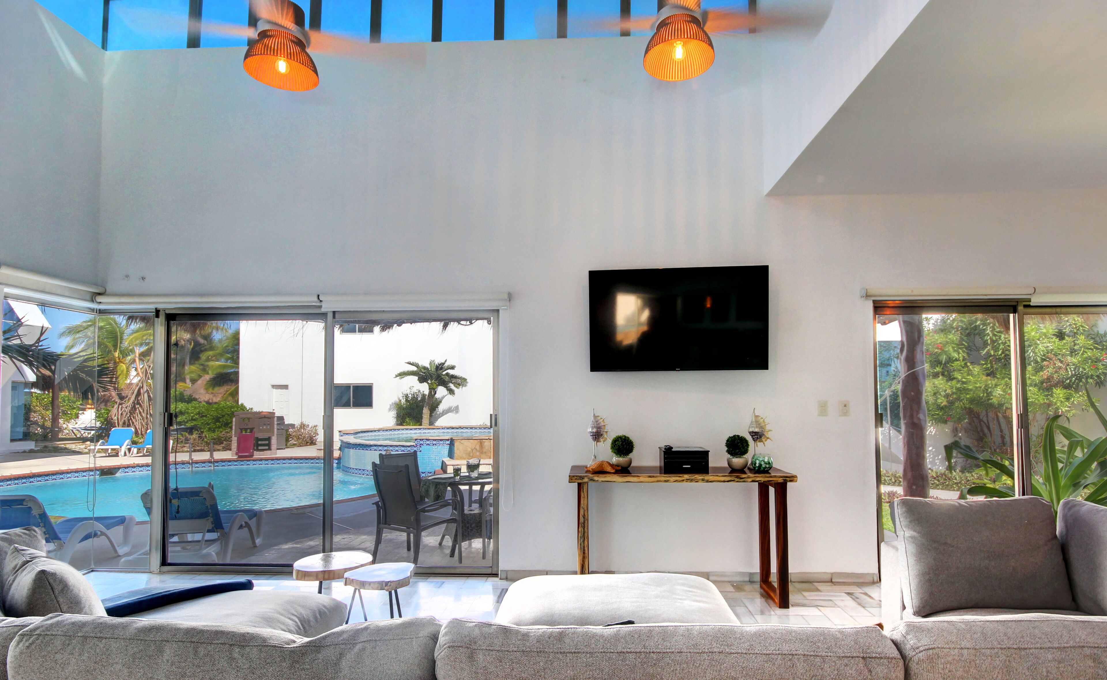 Oceanfront Luxury Home Wifi 4 Plasma Tv's Pool & Spa - Puerto Morelos