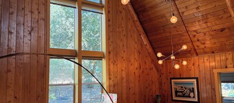 Modern A-Frame Cabin located at Pinecrest Retreat