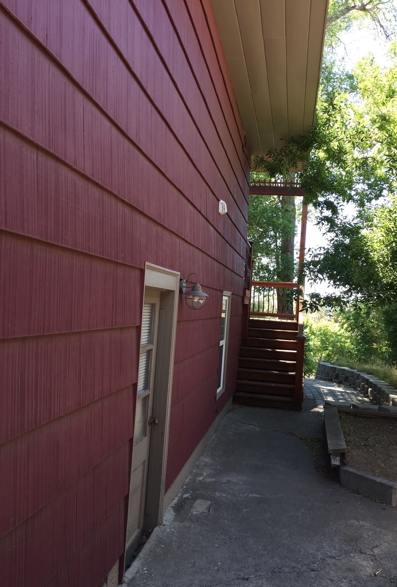 Enceinte de l’hébergement