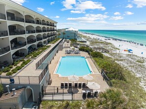 Außenpool, beheizter Pool