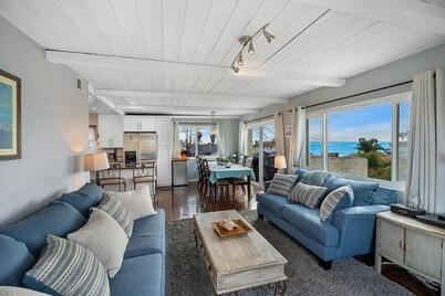 White Water Views and Steps to Sand