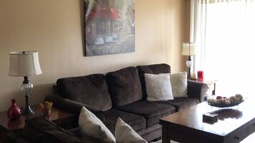 Smart TV, DVD player, books