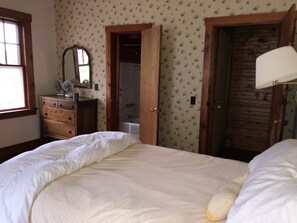 5 habitaciones, tabla de planchar con plancha, internet y ropa de cama