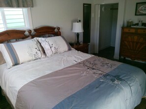 2 bedrooms, iron/ironing board, travel crib, WiFi