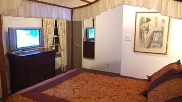 1 間睡房、熨斗/熨衫板、免費 Wi-Fi、床單