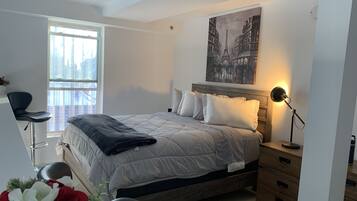 2 bedrooms, desk, iron/ironing board, free WiFi