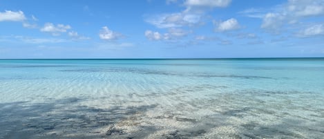 Plage, chaises longues, serviettes de plage