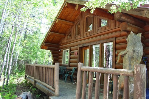 Family Friendly Log House, right on the Methow Valley Ski Trail 