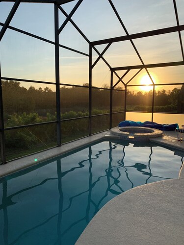 4 Bedroom 3 bathroom Executive Villa. Gorgeous view from the pool deck. 