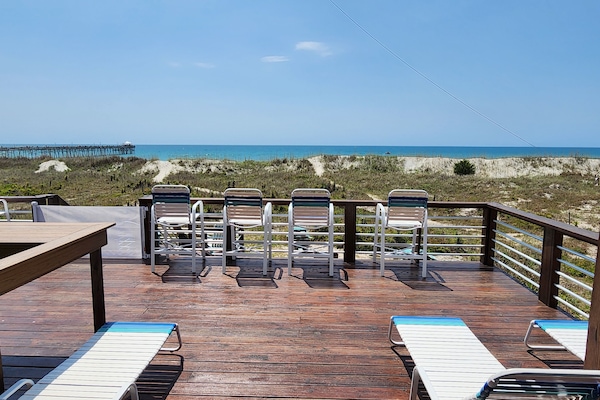 View from the sliding doors