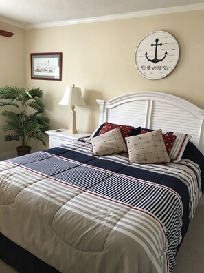 2 bedrooms, iron/ironing board, free WiFi