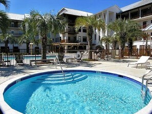 Una piscina climatizada
