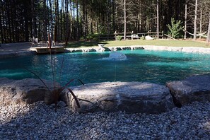 Outdoor pool - Awaken to nature’s beauty at Whispering Pines Retreat! (St.Marys)