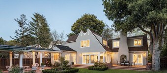 Exquisite Palo Alto Home with Lovely English Gardens