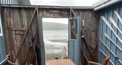 Joe's Studio on Tomales Bay, Bleu Bay Cove, Marshall, Pt Reyes National Park