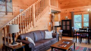 Smart TV, chimenea, videojuegos y reproductor de DVD