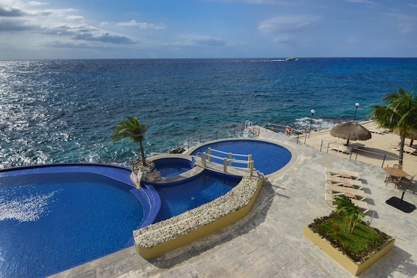 view from the balcony