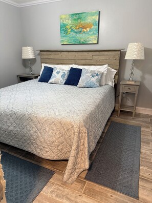 2 bedrooms, iron/ironing board, free WiFi, bed sheets