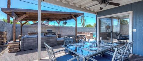 Opções para refeição ao ar livre