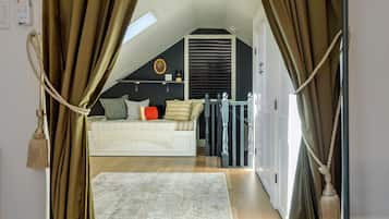 1 Schlafzimmer, Bügeleisen/Bügelbrett, kostenloses WLAN, Bettwäsche