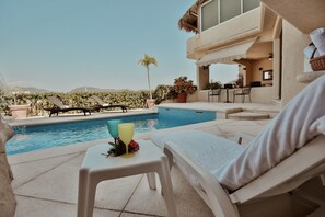 Außenpool, beheizter Pool