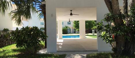 Enceinte de l’hébergement