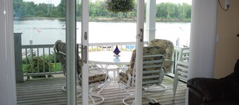 Waterfront Condo steps from the Mississippi River