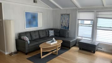 TV, DVD player, stereo