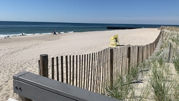Vlak bij het strand