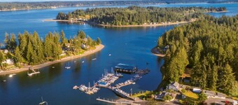 The Beach Barn - Puget Sound Low Bank Waterfront, Case Inlet in Allyn WA