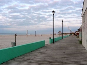 Na praia 