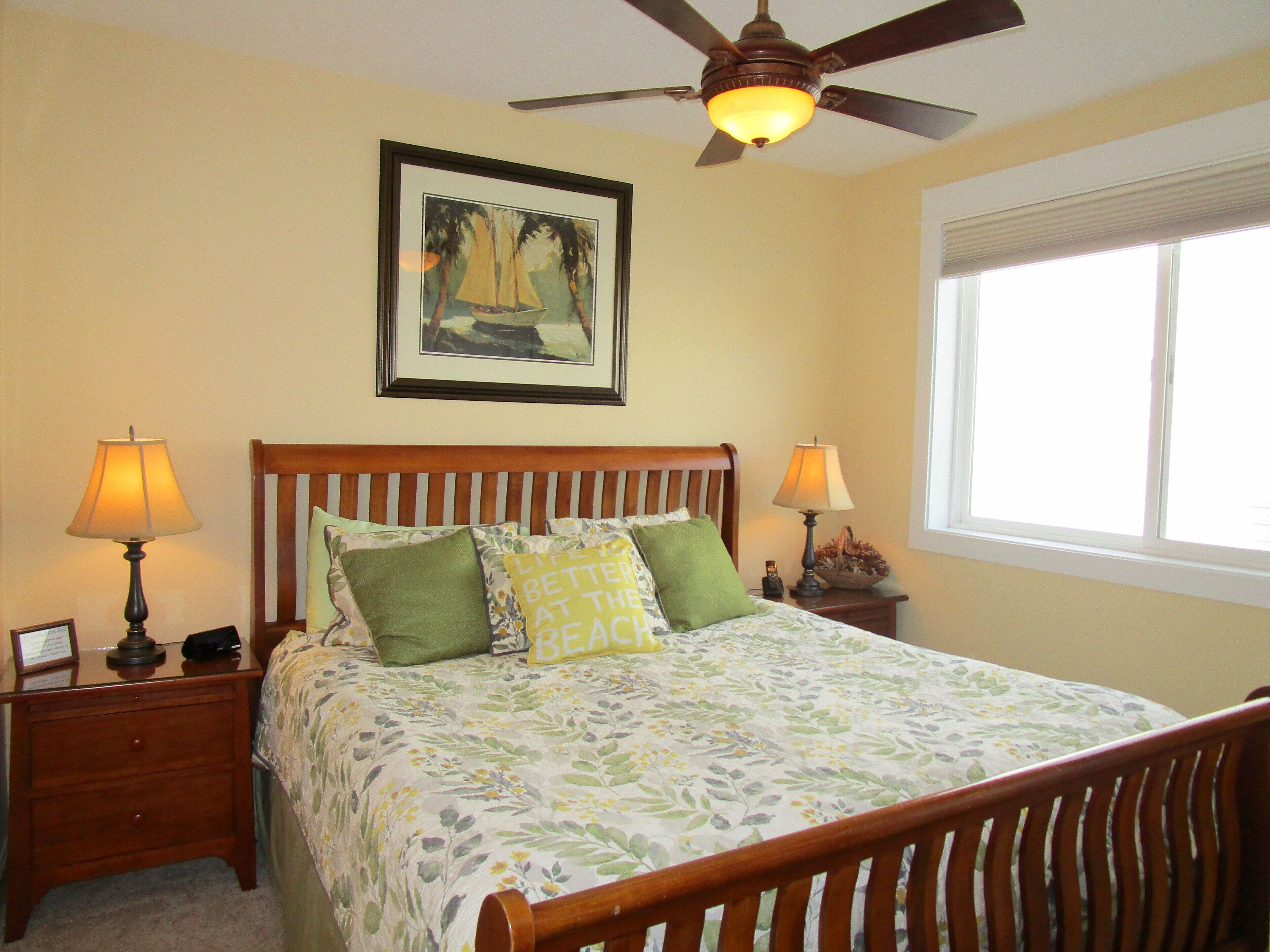 2 bedrooms, desk, iron/ironing board, free WiFi