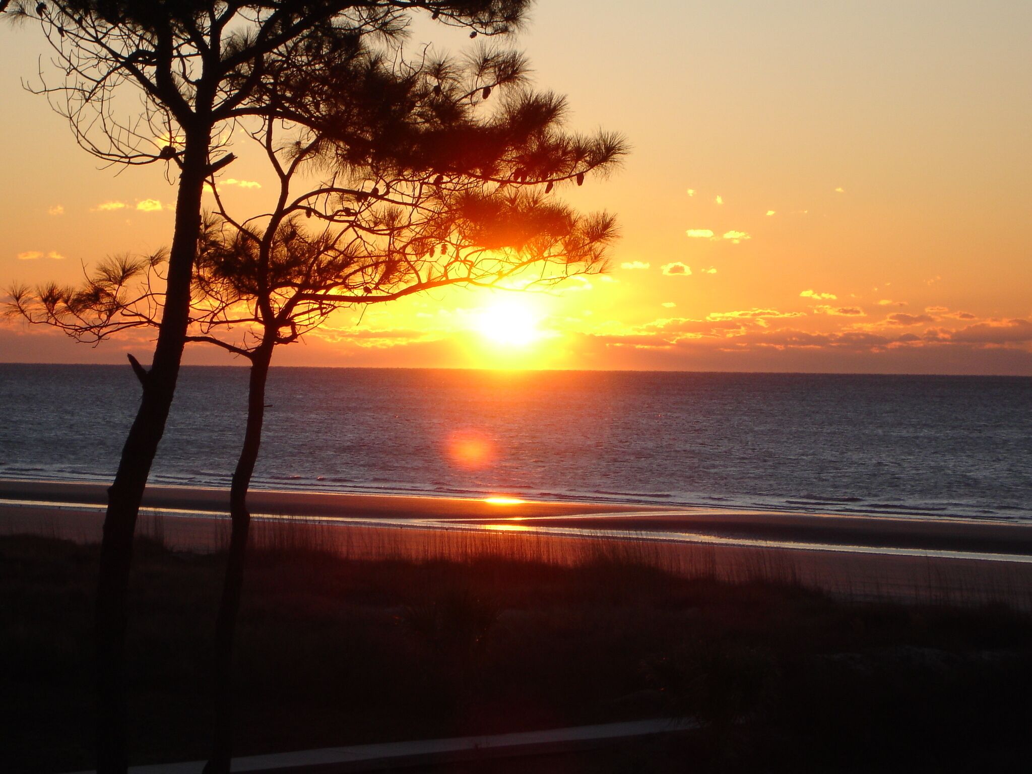 Rannalla, aurinkotuoleja