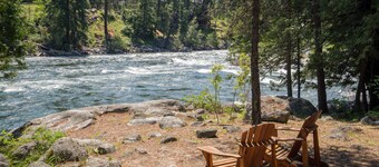 Bella Riverfront Home-Tranquillo e privato-Leavenworth-Family Friendly-WI-FI