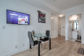 Dining - 50th+ floor lake view condo beside CN tower (Old Toronto)